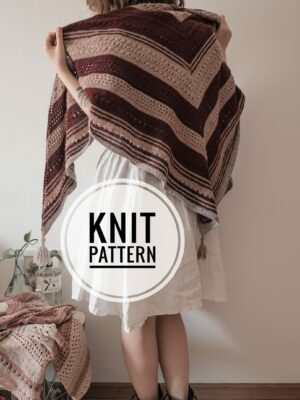 Scialle Dried Lavender - Pattern