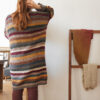 Cardigan lungo a righe - immagine 6