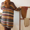 Cardigan lungo a righe - immagine 8