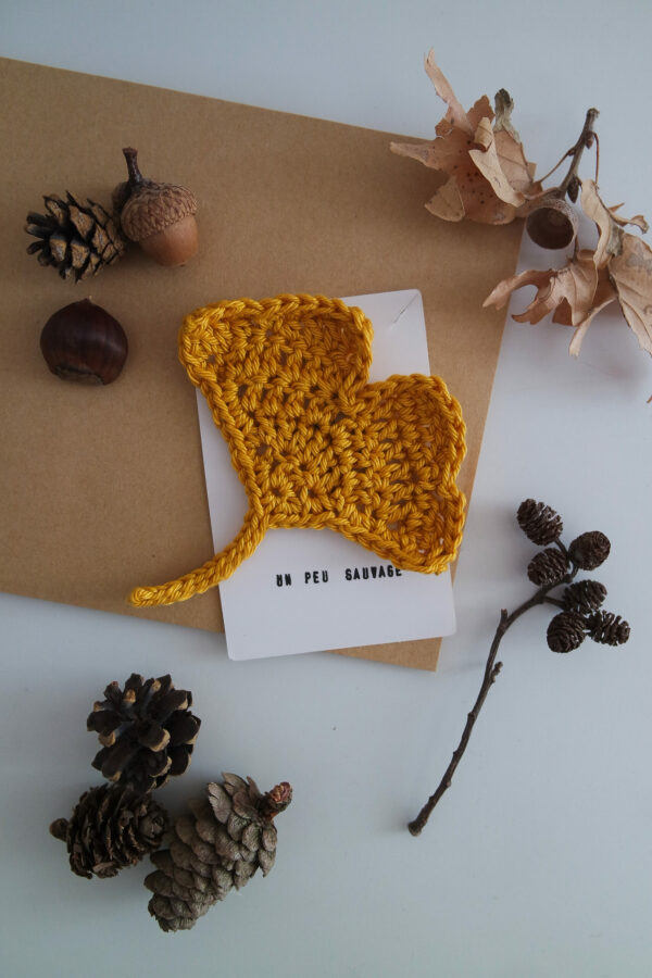 Spilla Foglia di Ginko