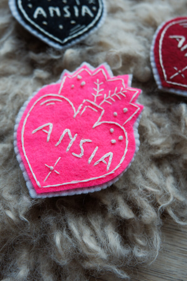 Spilla Ansia Cuore Sacro - immagine 8