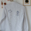 Camicia colazione bianca e azzurra - immagine 2